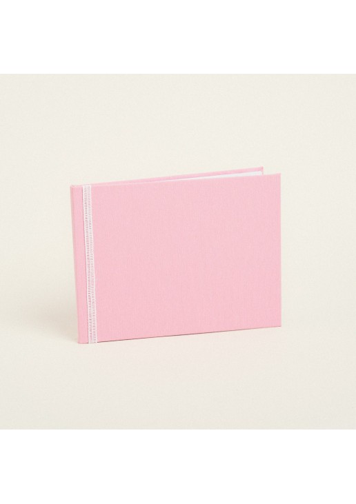 Beauty Home ΒΙΒΛΙΟ ΕΥΧΩΝ ΜΟΝΟΧΡΩΜΟ PREMIUM ΡΟΖ ΠΛΑΓΙΟ 20,5 x 27,5 cm