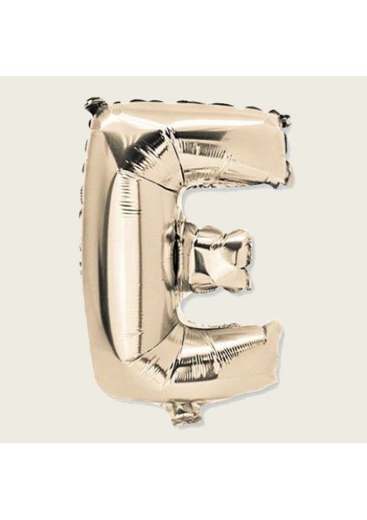 Beauty Home ΜΠΑΛΟΝΙ ΓΡΑΜΜΑ “E” 36cm ΧΡΥΣΟ