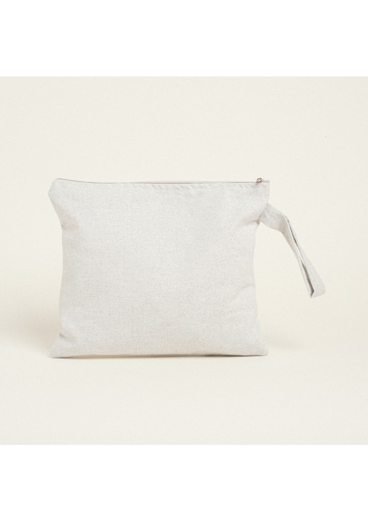 Beauty Home ΝΕΣΕΣΕΡ 29 x 25 cm ΓΚΡΙ ΑΣΗΜΙ LUREX