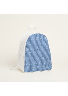 Beauty Home BACKPACK 43x35x23cm ΑΓΚΥΡΑ ΡΙΓΕ ΜΠΛΕ