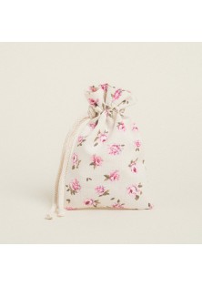 Beauty Home ΠΟΥΓΚΙ ΜΕ ΚΟΡΔΟΝΙ 12 x 17 cm ΜΙΝΙ ΦΛΟΡΑΛ ΕΚΡΟΥ