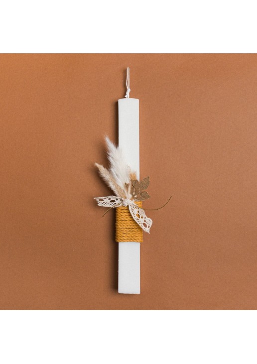 Beauty Home ΛΑΜΠΑΔΑ 33cm ΞΥΛΙΝΟ ΚΛΑΔΙ ΜΕ ΑΠΟΞΗΡΑΜΕΝΑ ΜΟΥΣΤΑΡΔΙ ΣΕ ΣΥΣΚΕΥΑΣΙΑ ΔΩΡΟΥ