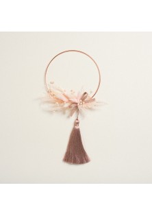 Beauty Home ΣΤΕΦΑΝΙ ΣΤΟΛΙΣΜΕΝΟ ΡΟΖ-ΧΡΥΣΟ ΜΕ ΑΠΟΞΗΡΑΜΕΝΑ