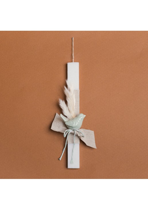 Beauty Home ΛΑΜΠΑΔΑ 33cm ΠΟΥΛΙ ΚΕΡΑΜΙΚΟ ΜΕΝΤΑ ΣΕ ΣΥΣΚΕΥΑΣΙΑ ΔΩΡΟΥ