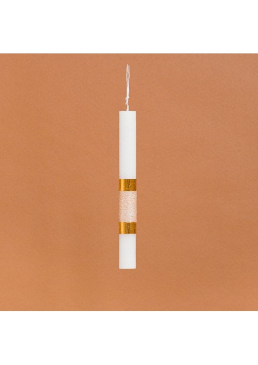 Beauty Home ΛΑΜΠΑΔΑ ΣΤΟΛΙΣΜΕΝΗ ΧΡΥΣΗ ΜΕ ΜΠΕΖ ΚΟΡΔΕΛΑ ΣΕ ΣΥΣΚΕΥΑΣΙΑ ΔΩΡΟΥ