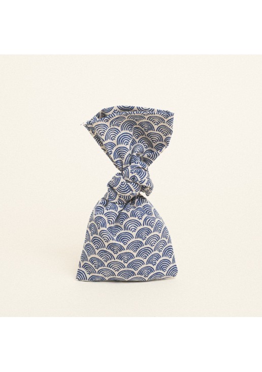 Beauty Home ΜΑΚΡΟΣΤΕΝΟ LARGE 12 x 38 cm ΜΙΝΙ ΜΠΛΕ ΚΥΜΑΤΑ