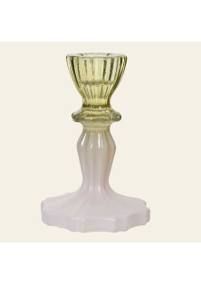 Beauty Home Γυάλινο κηροπήγιο 7.5cm x 11.2cm