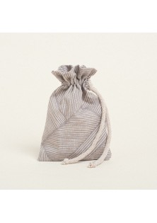 Beauty Home ΠΟΥΓΚΙ ΜΕ ΚΟΡΔΟΝΙ 12 x 17 cm ΔΙΑΓΩΝΙΕΣ ΓΡΑΜΜΕΣ ΜΠΕΖ