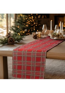 Beauty Home ΡΑΝΝΕΡ ΣΤΟΦΑ ΚΑΡΩ ΚΟΚΚΙΝΟ