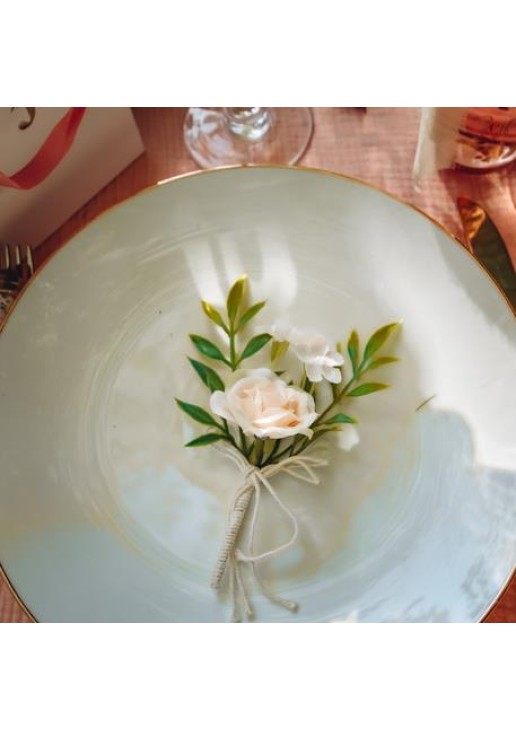 Beauty Home ΜΠΟΥΚΕΤΟ ΜΕ ΤΡΙΑΝΤΑΦΥΛΛΟ 15CM