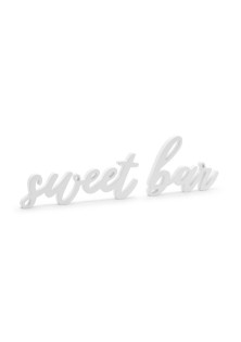 Beauty Home ΞΥΛΙΝΟ ΔΙΑΚΟΣΜΗΤΙΚΟ “SWEET BAR” 37x10cm