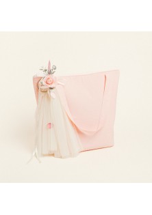 Beauty Home ΤΣΑΝΤΑ ΒΑΠΤΙΣΗΣ ΜΕ ΦΕΡΜΟΥΑΡ 53 X 43 cm ΜΟΝΟΧΡΩΜΗ PREMIUM ΣΟΜΟΝ