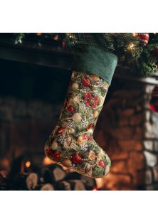 Beauty Home ΚΑΛΤΣΑ 50 x 30 CM ΣΤΟΦΑ HAPPY HOLIDAY