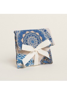 Beauty Home ΠΟΥΓΚΙ ΜΕ ΚΟΡΔΕΛΑ 12 x 17 cm ΜΠΛΕ ΜΑΝΤΑΛΑ