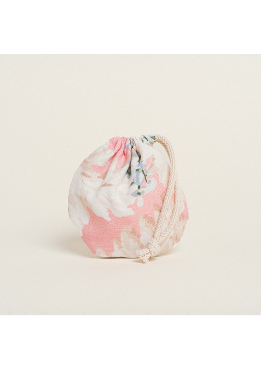 Beauty Home ΠΟΥΓΚΙ ΟΒΑΛ ΜΕ ΚΟΡΔΟΝΙ 13 x 14 cm ΣΟΜΟΝ ΠΑΜΠΑΣ