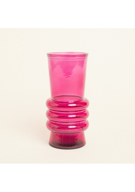 Beauty Home Γυάλινο Βάζο Ελάνη 25 CM