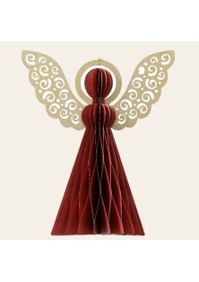 Beauty Home ΧΑΡΤΙΝΟΣ ΑΓΓΕΛΟΣ ΜΕ ΜΑΓΝΗΤΗ ΜΠΟΡΝΤΩ 33 x 40 cm