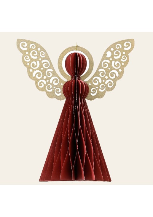 Beauty Home ΧΑΡΤΙΝΟΣ ΑΓΓΕΛΟΣ ΜΕ ΜΑΓΝΗΤΗ ΜΠΟΡΝΤΩ 33 x 40 cm