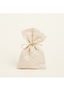 Beauty Home ΠΟΥΓΚΙ 14 x 22 cm ΖΑΚΑΡ ΕΚΡΟΥ- ΧΡΥΣΟ