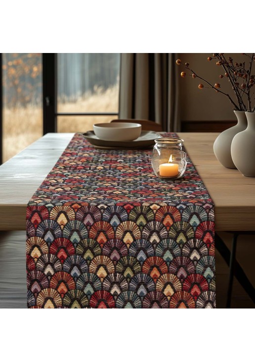 Beauty Home ΡΑΝΝΕΡ ΣΤΟΦΑ ΠΟΛΥΧΡΩΜΕΣ ΒΕΝΤΑΛΙΕΣ