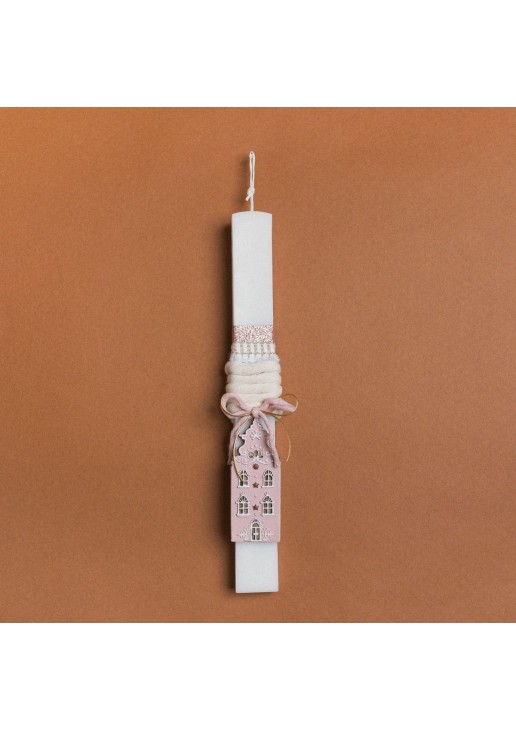 Beauty Home ΛΑΜΠΑΔΑ 33cm ΜΠΙΣΚΟΤΟΣΠΙΤΟ ΣΑΠΙΟ ΜΗΛΟ ΣΕ ΣΥΣΚΕΥΑΣΙΑ ΔΩΡΟΥ