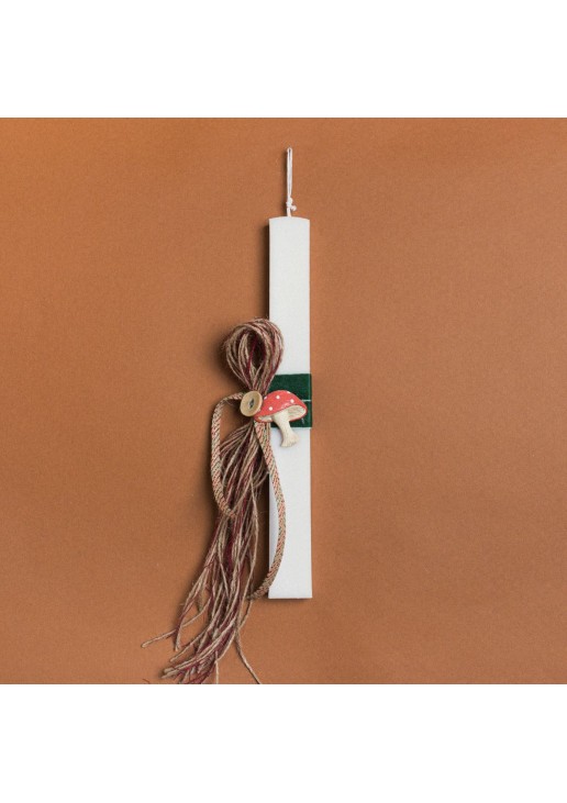 Beauty Home ΛΑΜΠΑΔΑ 33cm ΜΑΝΙΤΑΡΙΑ ΚΟΚΚΙΝΟ ΣΕ ΣΥΣΚΕΥΑΣΙΑ ΔΩΡΟΥ