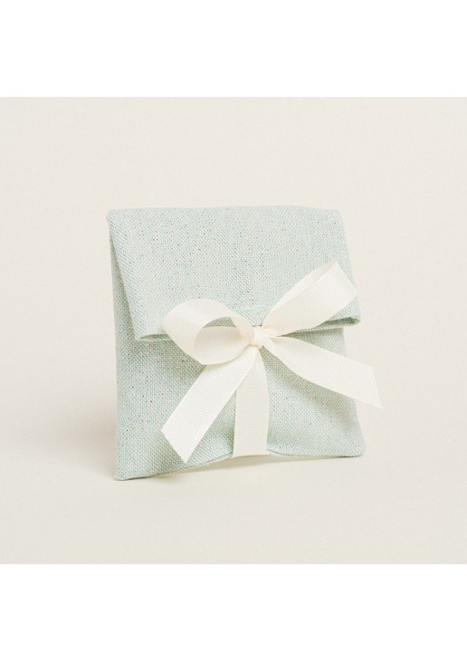 Beauty Home ΠΟΥΓΚΙ ΜΕ ΚΟΡΔΕΛΑ 12 x 17 cm ΒΕΡΑΜΑΝ ΧΡΥΣΟ LUREX