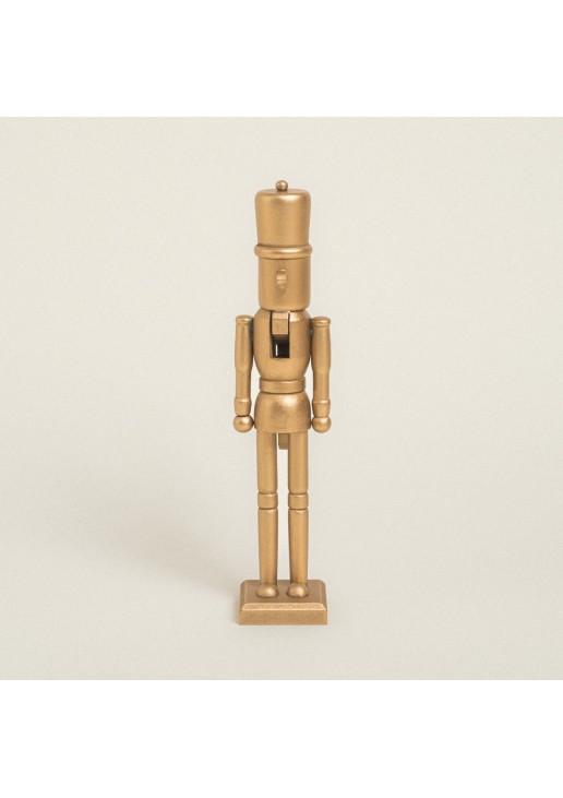 Beauty Home ΧΡΥΣΟΣ ΚΑΡΥΟΘΡΑΥΣΤΗΣ 25 CM