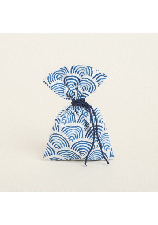 Beauty Home ΠΟΥΓΚΙ 12 x 17 cm ΜΠΛΕ ΚΥΜΑΤΑ