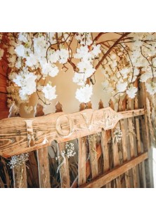 Beauty Home ΑΥΤΟΚΟΛΛΗΤΑ ΧΡΥΣΟ LOVE 15 CM
