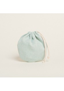 Beauty Home ΠΟΥΓΚΙ ΟΒΑΛ ΜΕ ΚΟΡΔΟΝΙ 13 x 14 cm ΒΕΡΑΜΑΝ ΧΡΥΣΟ LUREX