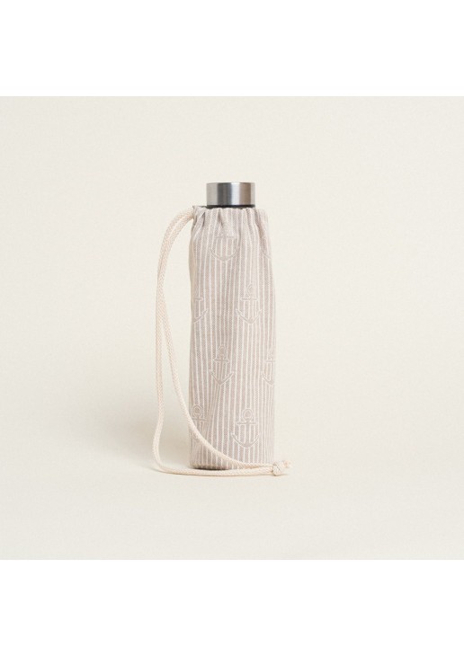 Beauty Home ΘΗΚΗ ΓΙΑ ΜΠΟΥΚΑΛΙ ΜΕ ΚΟΡΔΟΝΙ 22 x 12 cm ΑΓΚΥΡΑ ΡΙΓΕ ΜΠΕΖ