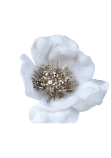 Beauty Home ΛΟΥΛΟΥΔΙ ΒΕΛΟΥΔΙΝΟ ΜΕ ΧΡΥΣΟ ΓΚΛΙΤΕΡ 58 cm