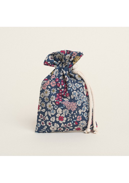 Beauty Home ΠΟΥΓΚΙ ΜΕ ΚΟΡΔΟΝΙ 12 x 17 cm ΜΠΛΕ ΦΛΟΡΑΛ