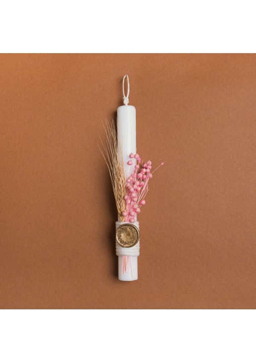 Beauty Home ΛΑΜΠΑΔΑ 25cm ΒΟΥΛΟΚΕΡΙ ΜΕ ΑΠΟΞΗΡΑΜΕΝΑ ΡΟΖ ΣΕ ΣΥΣΚΕΥΑΣΙΑ ΔΩΡΟΥ