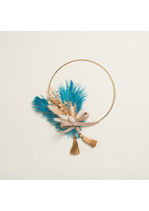 Beauty Home ΣΤΕΦΑΝΙ ΣΤΟΛΙΣΜΕΝΟ ΧΡΥΣΟ ΜΕ ΑΠΟΞΗΡΑΜΕΝΑ