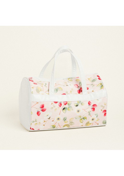 Beauty Home ΣΑΚ ΒΟΥΑΓΙΑΖ 45x30x30cm ΠΟΠΛΙΝΑ ΦΡΑΟΥΛΕΣ ΚΑΙ ΑΝΘΗ