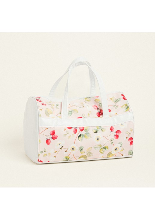 Beauty Home ΣΑΚ ΒΟΥΑΓΙΑΖ 45x30x30cm ΠΟΠΛΙΝΑ ΦΡΑΟΥΛΕΣ ΚΑΙ ΑΝΘΗ