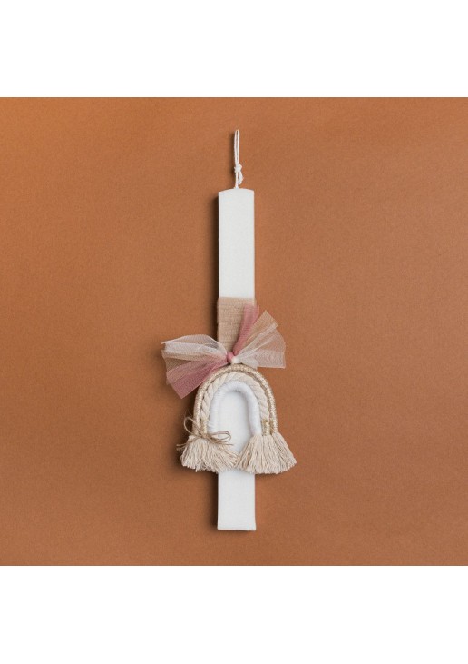 Beauty Home ΛΑΜΠΑΔΑ 33cm ΟΥΡΑΝΙΟ ΤΟΞΟ ΜΕ ΤΟΥΛΙΝΗ ΚΟΡΔΕΛΑ ΣΕ ΣΥΣΚΕΥΑΣΙΑ ΔΩΡΟΥ