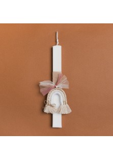 Beauty Home ΛΑΜΠΑΔΑ 33cm ΟΥΡΑΝΙΟ ΤΟΞΟ ΜΕ ΤΟΥΛΙΝΗ ΚΟΡΔΕΛΑ ΣΕ ΣΥΣΚΕΥΑΣΙΑ ΔΩΡΟΥ