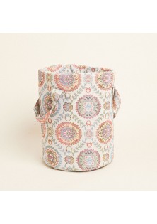 Beauty Home ΣΑΚΟΣ ΚΥΛΙΝΔΡΟΣ 43 x 30 cm ΣΤΟΦΑ ΙΝΔΙΚΟΙ ΚΥΚΛΟΙ