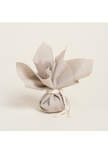 Beauty Home ΜΑΝΤΗΛΙ 27 x 27 cm ΜΠΕΖ ΧΡΥΣΟ LUREX