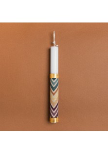 Beauty Home ΛΑΜΠΑΔΑ 25cm ΣΕΒΡΟΝ ΠΟΛΥΧΡΩΜΟ ΣΕ ΣΥΣΚΕΥΑΣΙΑ ΔΩΡΟΥ