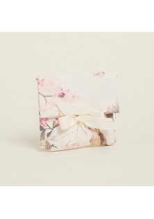 Beauty Home ΠΟΥΓΚΙ ΜΕ ΚΟΡΔΕΛΑ 12 x 17 cm ΚΛΑΣΙΚΟ ΦΛΟΡΑΛ ΕΚΡΟΥ