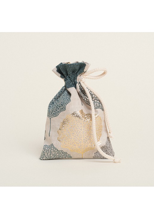 Beauty Home ΠΟΥΓΚΙ ΜΕ ΚΟΡΔΟΝΙ 12 x 17 cm ΧΡΥΣΑ ΦΥΛΛΑ