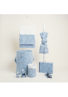 Beauty Home ΣΕΤ ΒΑΠΤΙΣΗΣ ΜΠΛΕ ΚΥΜΑΤΑ