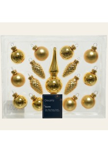 Beauty Home ΓΥΑΛΙΝΑ ΣΤΟΛΙΔΙΑ ΧΡΥΣΑ ΣΕΤ 15 ΤΜΧ