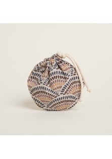 Beauty Home ΠΟΥΓΚΙ ΟΒΑΛ ΜΕ ΚΟΡΔΟΝΙ 13 x 14 cm ΒΕΝΤΑΛΙΕΣ ΓΗΙΝΑ ΧΡΩΜΑΤΑ