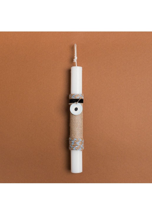 Beauty Home ΛΑΜΠΑΔΑ 25cm ΞΥΛΙΝΟ ΜΑΤΙ ΣΙΕΛ ΣΕ ΣΥΣΚΕΥΑΣΙΑ ΔΩΡΟΥ