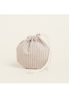 Beauty Home ΠΟΥΓΚΙ ΟΒΑΛ ΜΕ ΚΟΡΔΟΝΙ 13 x 14 cm ΡΙΓΕ ΜΙΝΙ ΠΟΥΑ